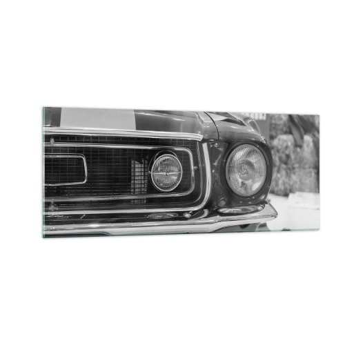 Glastavla - Bild på glas - Kör hårt - 100x40 cm