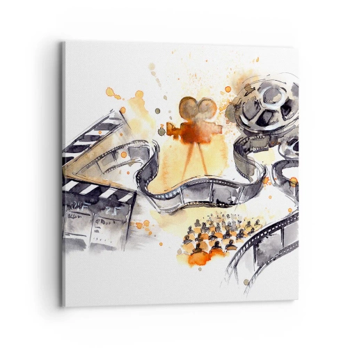 Canvastavla - Bild på duk - I drömmarnas land - 70x70 cm