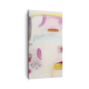 Canvastavla - Bild på duk - Mera konvex än konkav eller platt - 55x100 cm