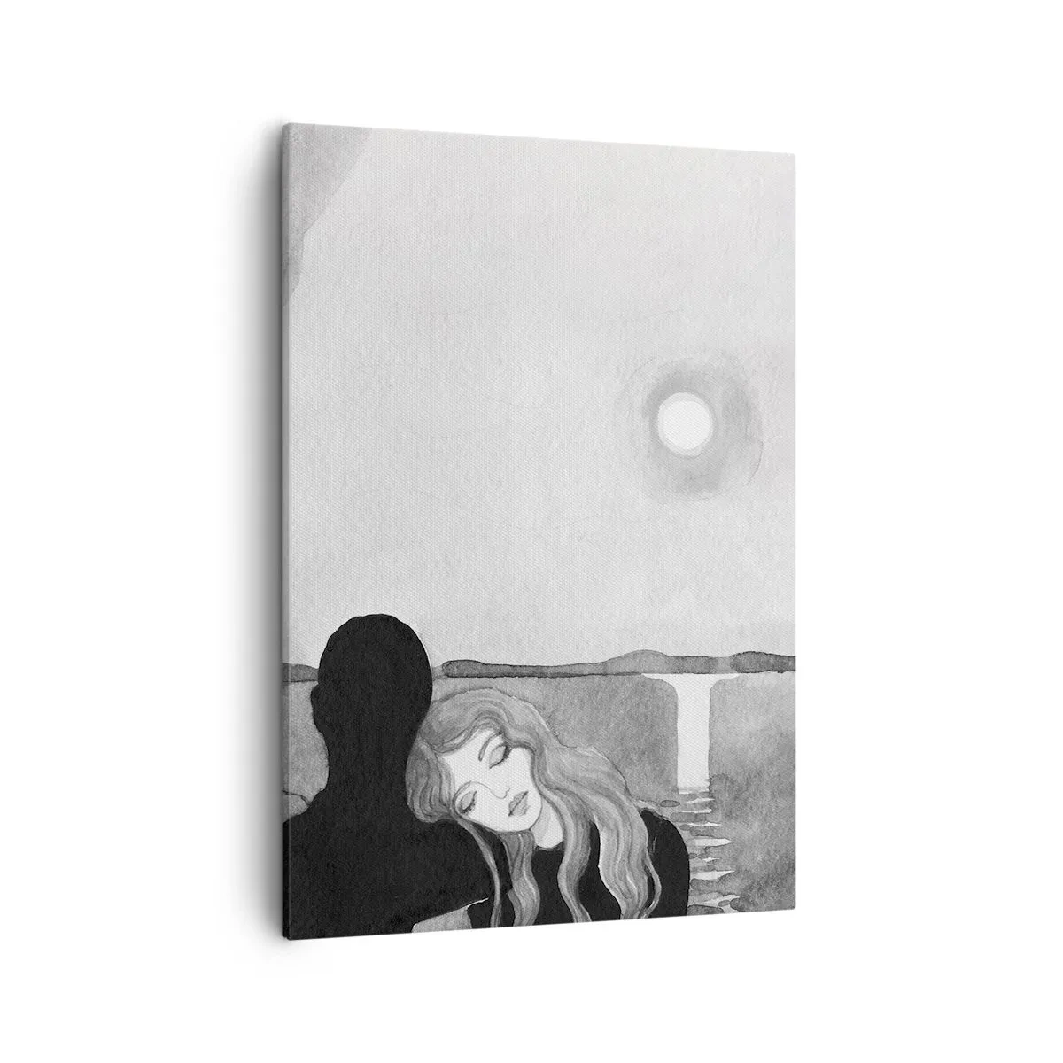 Canvastavla - Bild på duk - Alltid hemlighet - 50x70 cm