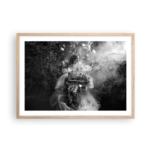 Affisch i ram av ljusek - Bara Moder - Natur - 70x50 cm