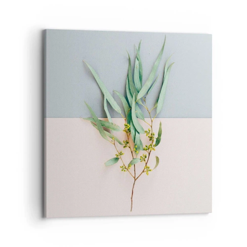 Canvastavla - Bild på duk - Pastellens subtilitet - 70x70 cm