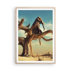 Affisch i ram av ljusek - Ny synvinkel - 70x100 cm