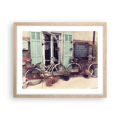 Affisch i ram av ljusek - Länge leve provinsen - 50x40 cm