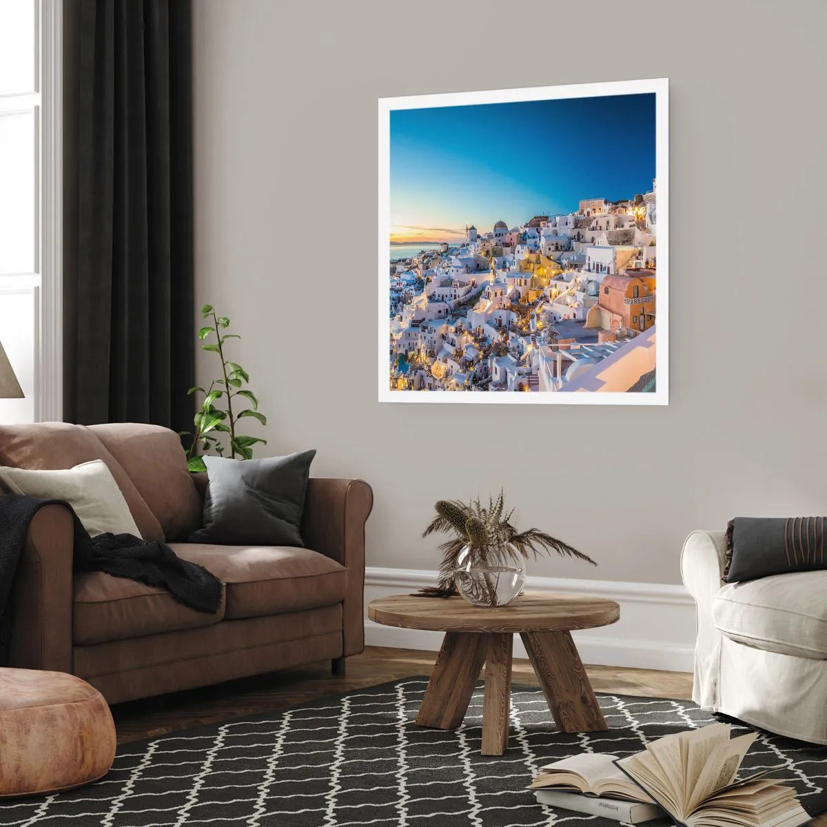 Affisch - Grekhetens essäns - 60x60 cm