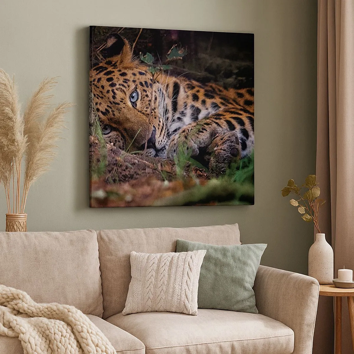 Canvastavla - Bild på duk - Tro mig - 30x30 cm