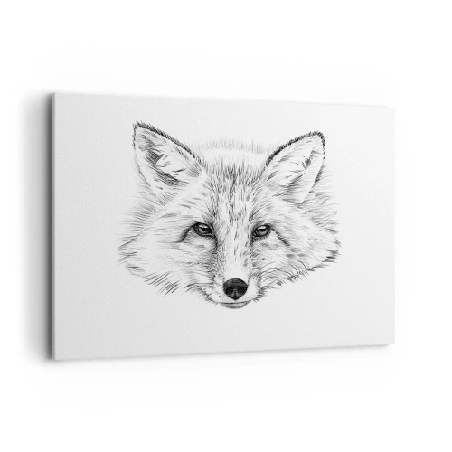 Canvastavla - Bild på duk - Kan dessa ögon ljuga? - 100x70 cm