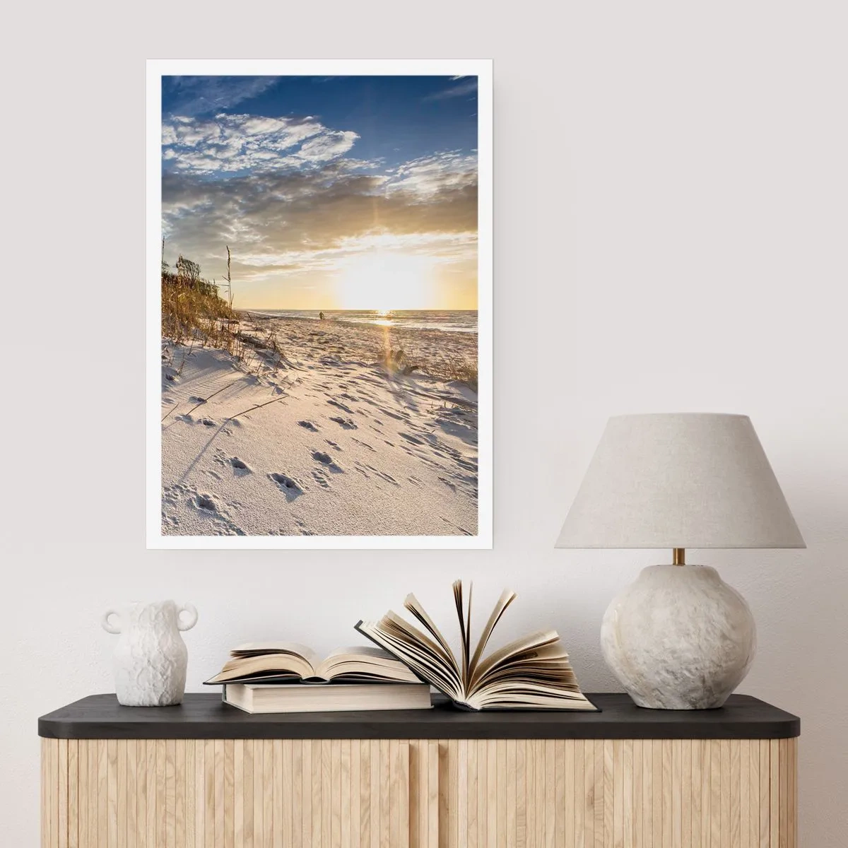 Affisch - Inbjudan till promenad - 40x50 cm