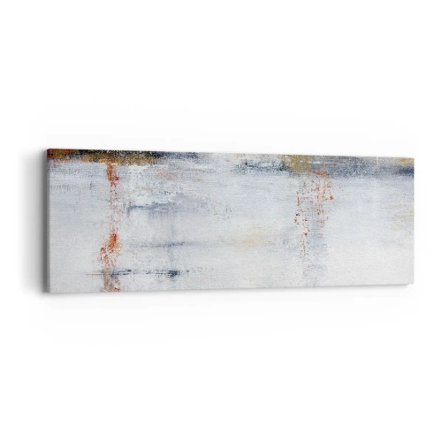 Canvastavla - Bild på duk - Bakom luftridån - 90x30 cm