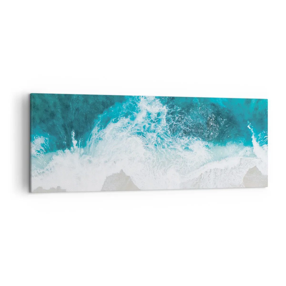 Canvastavla - Bild på duk - Naturlig smekning - 140x50 cm