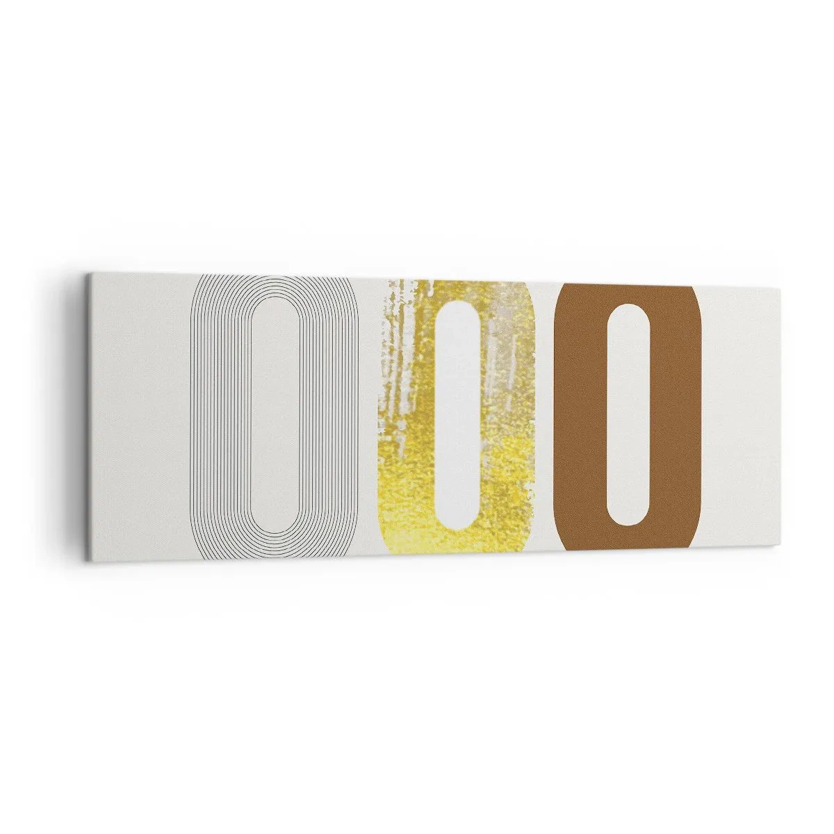 Canvastavla - Bild på duk - Ooo! - 140x50 cm