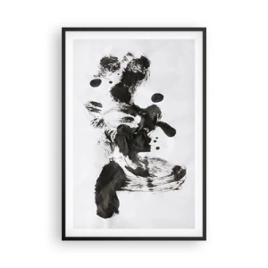 Affisch i svart ram - En metod i galenskap? - 61x91 cm