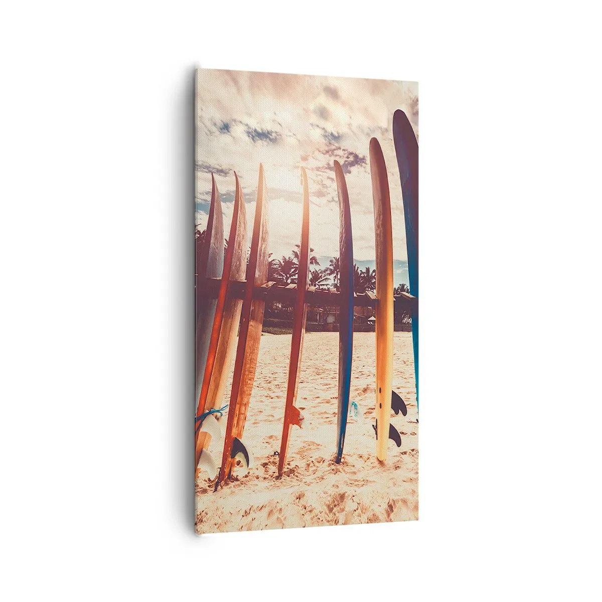 Canvastavla - Bild på duk - God natt, vi ses imorgon - 65x120 cm