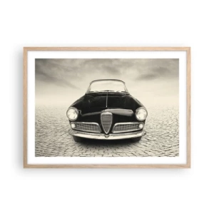 Affisch i ram av ljusek - Hur kan man inte älska mig? - 70x50 cm