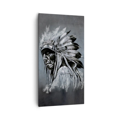 Canvastavla - Bild på duk - Tillbaka till rötterna - 55x100 cm