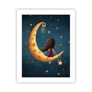 Affisch - En gång i tiden... - 40x50 cm