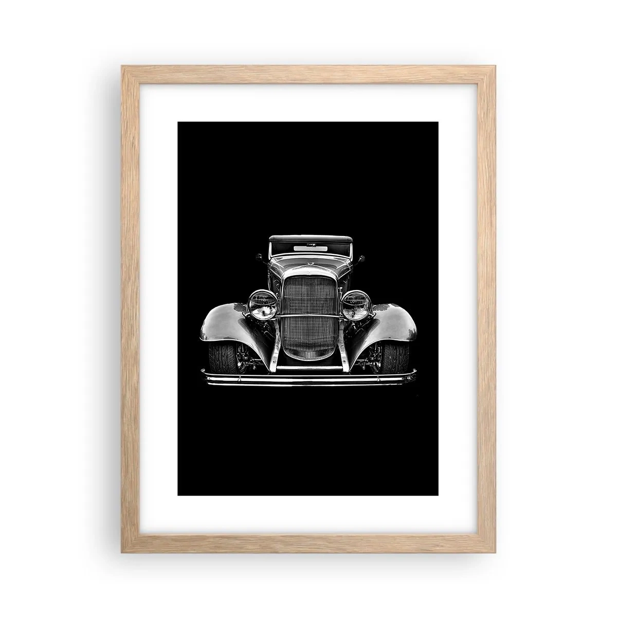 Affisch i ram av ljusek - En sann gentleman - 30x40 cm