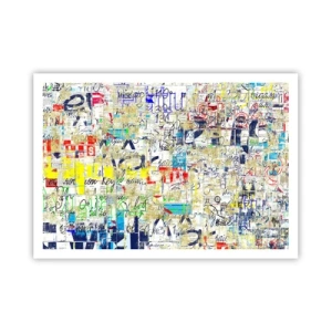 Affisch - Helt enkelt gläder ögonen - 100x70 cm