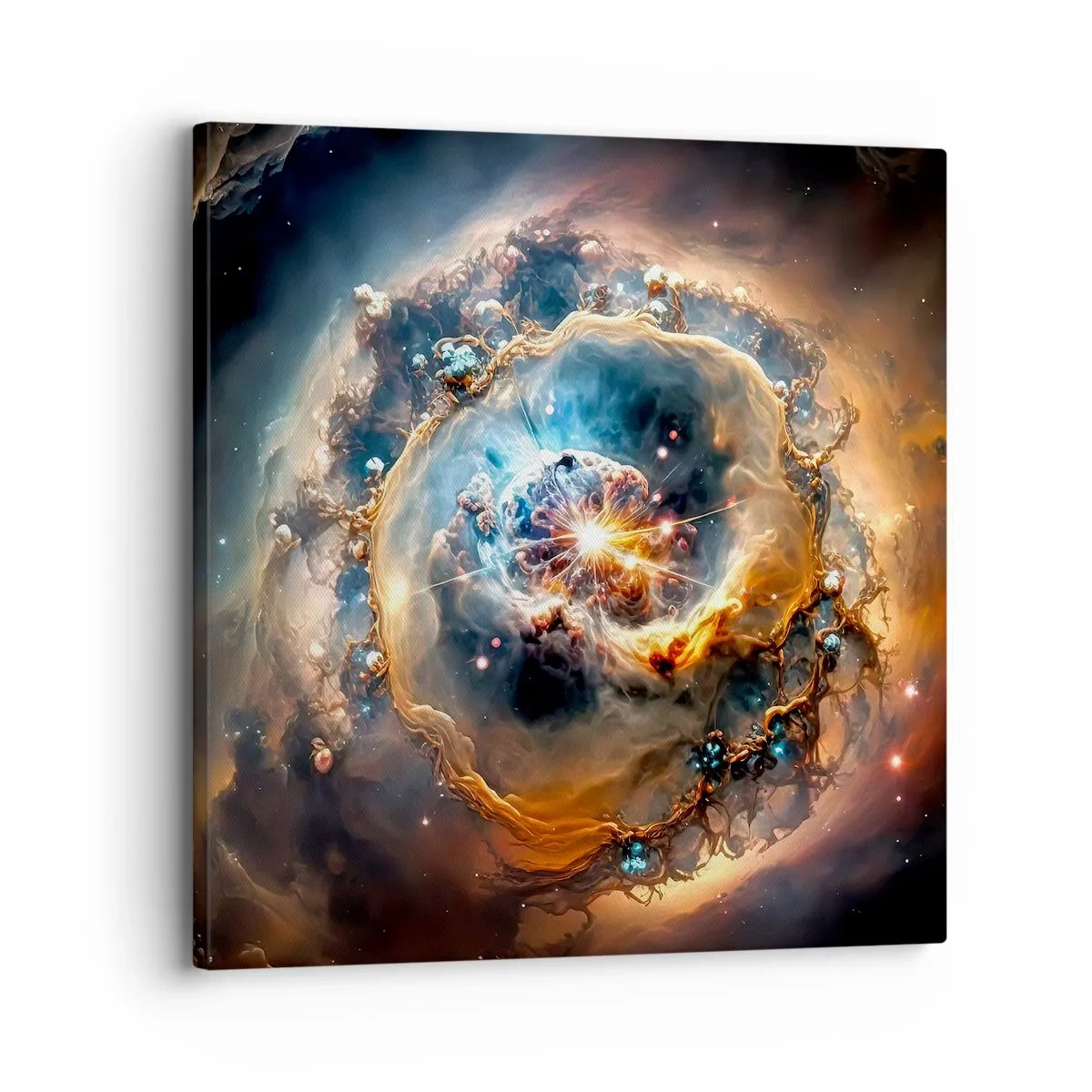 Canvastavla - Bild på duk - Början - 30x30 cm