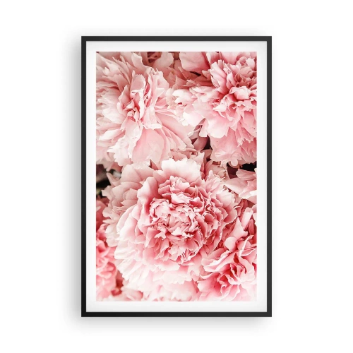 Affisch i svart ram - Rosa dröm - 61x91 cm