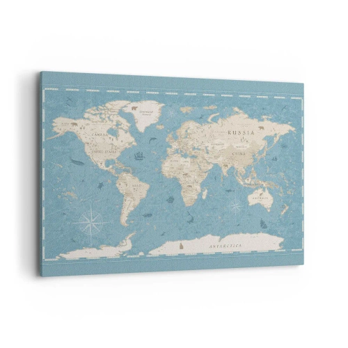 Canvastavla - Bild på duk - En värld inom räckhåll - 100x70 cm