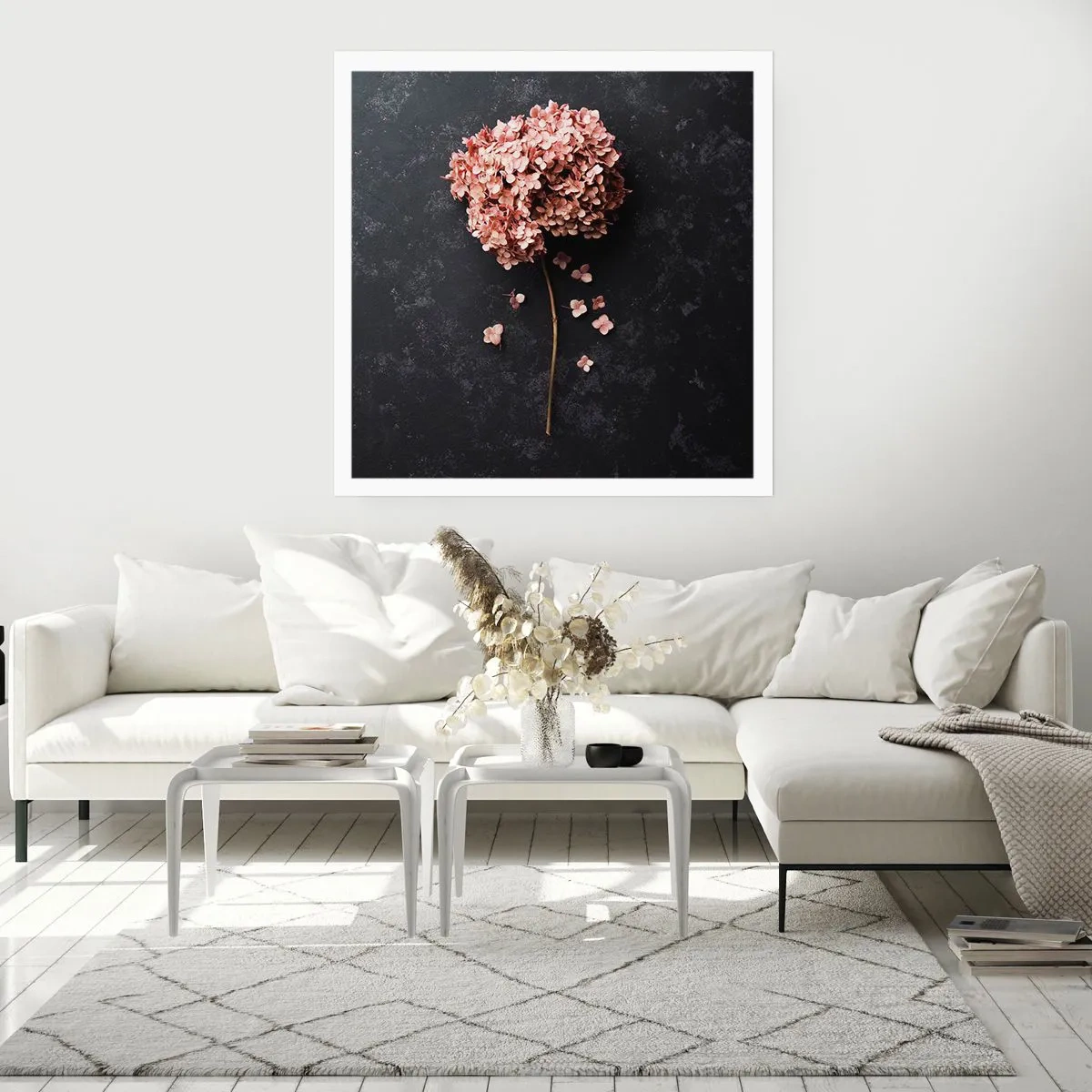 Affisch - Ett verkligt romantiskt tecken - 30x30 cm