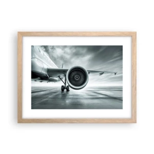 Affisch i ram av ljusek - Kraften finns! - 40x30 cm