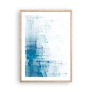 Affisch i ram av ljusek - Hur utrymmet blev till - 50x70 cm
