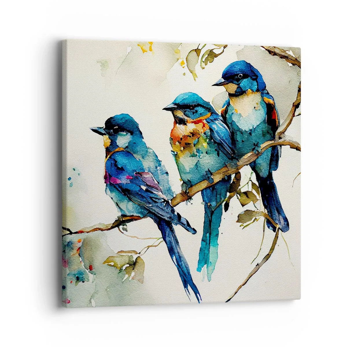 Canvastavla - Bild på duk - Sur? - 40x40 cm