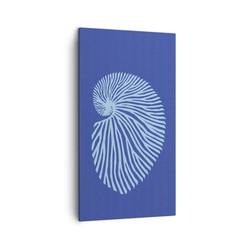 Canvastavla - Bild på duk - Födelse av ett skal - 45x80 cm