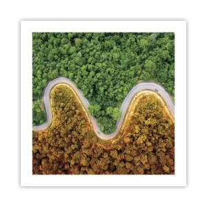 Affisch - Gränser och genombrott - 50x50 cm