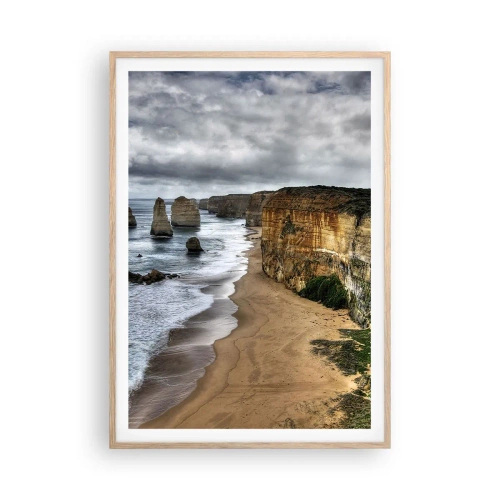 Affisch i ram av ljusek - Rå skönhet - 70x100 cm