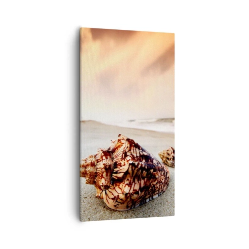 Canvastavla - Bild på duk - Vågböjare - 55x100 cm