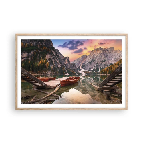 Affisch i ram av ljusek - Dagens löfte - 91x61 cm
