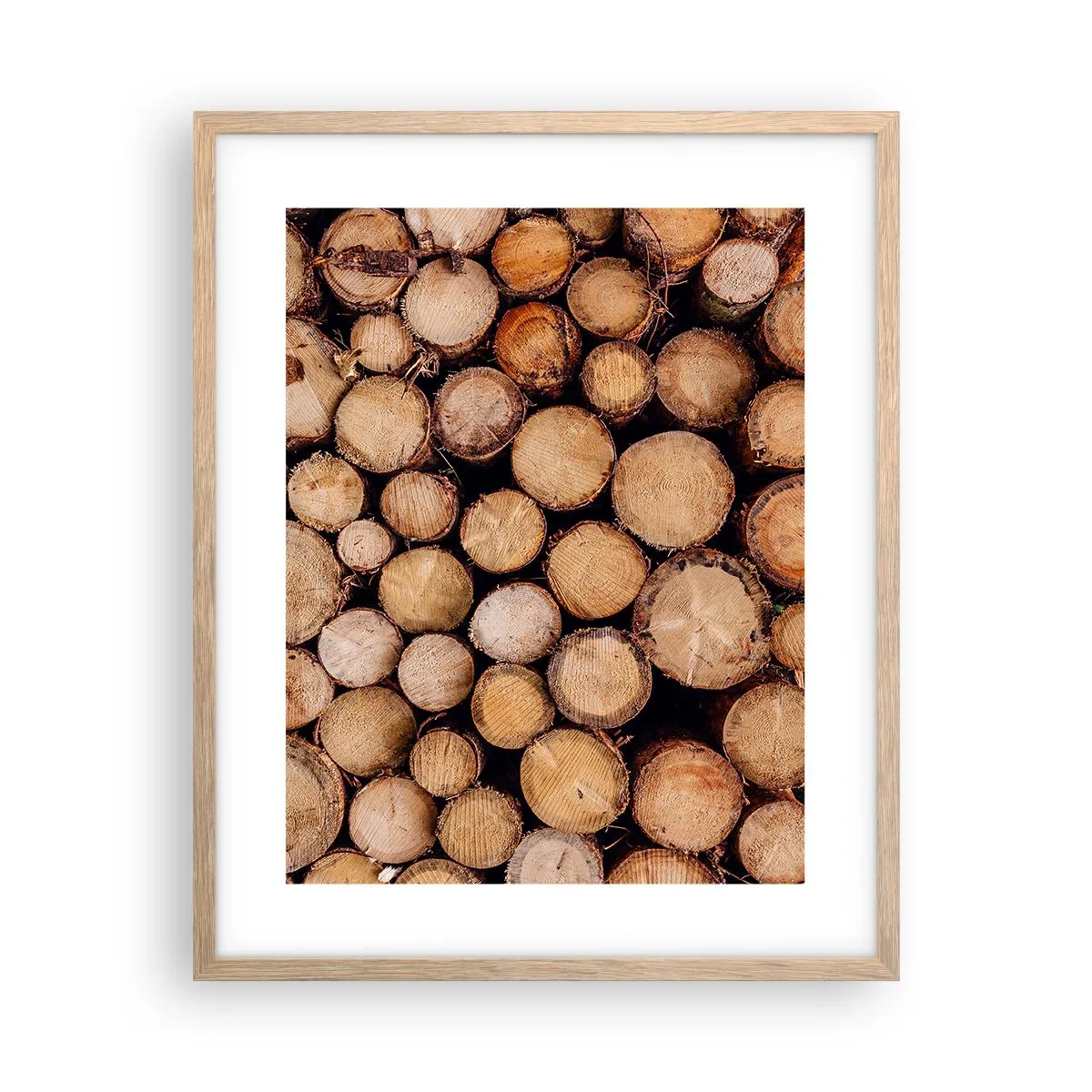 Affisch i ram av ljusek - Ny början - 40x50 cm