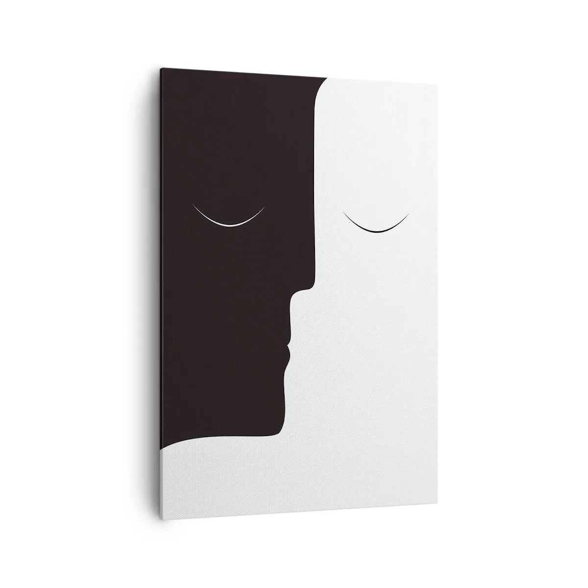 Canvastavla - Bild på duk - Motsatsernas enhet - 70x100 cm