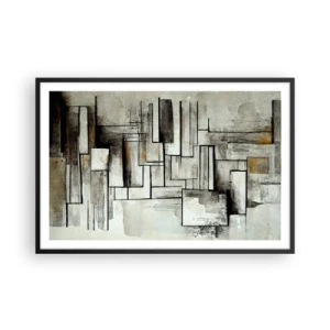 Affisch i svart ram - Kraften i enkelhet - 91x61 cm