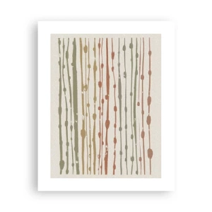 Affisch - Musikalisk färgnotation - 40x50 cm