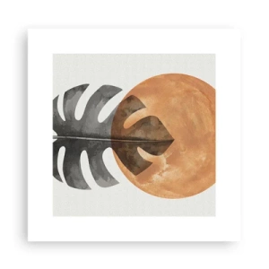 Affisch - Alltid solen - 30x30 cm