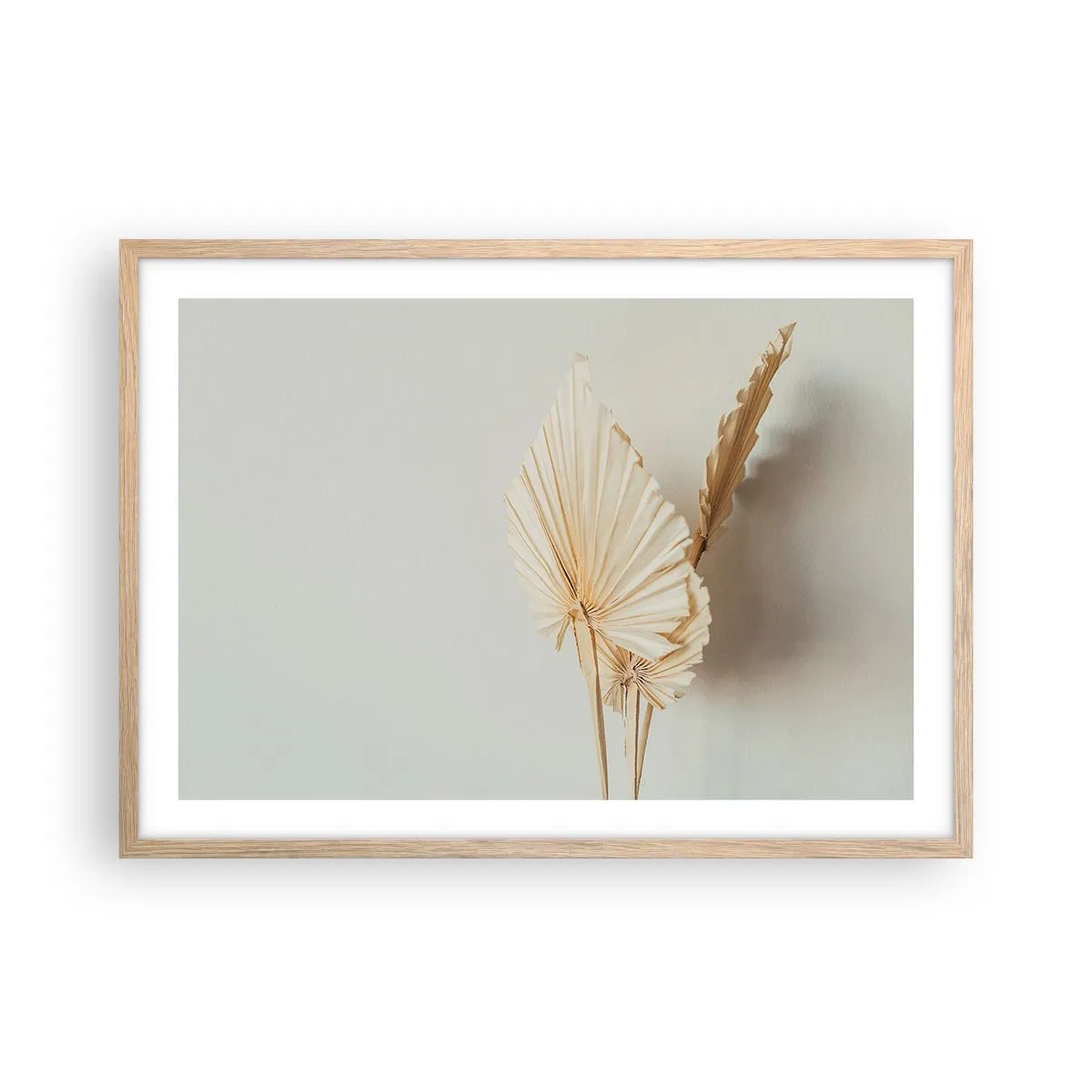 Affisch i ram av ljusek - När du behöver stillhet - 70x50 cm