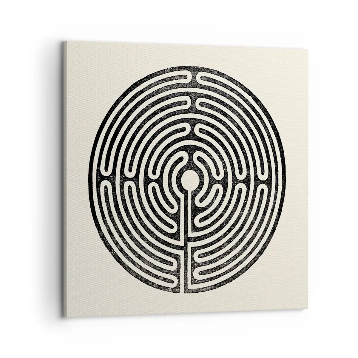 Canvastavla - Bild på duk - Mystisk ordning - 50x50 cm