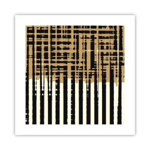 Affisch - Arkitektonisk abstraktion - 40x40 cm
