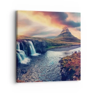 Canvastavla - Bild på duk - I naturens majestät - 30x30 cm
