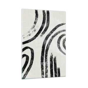 Glastavla - Bild på glas - Halvstoppad - 50x70 cm