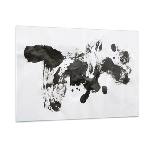 Glastavla - Bild på glas - En metod i galenskap? - 120x80 cm