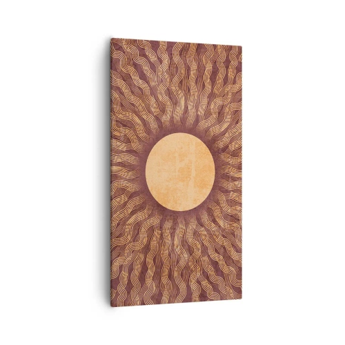 Canvastavla - Bild på duk - Solikon - 55x100 cm