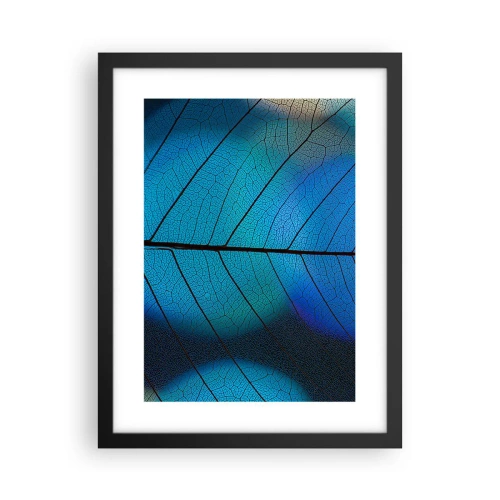 Affisch i svart ram - Invecklad konstruktion - 30x40 cm