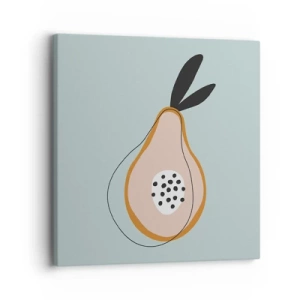 Canvastavla - Bild på duk - Att tränga in i sakens natur - 30x30 cm