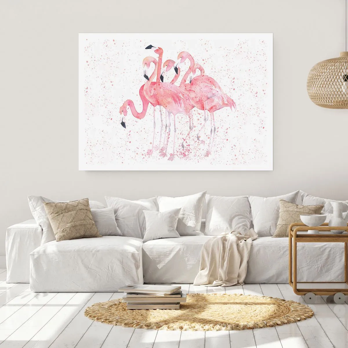 Affisch - Rosa bandet - 40x30 cm