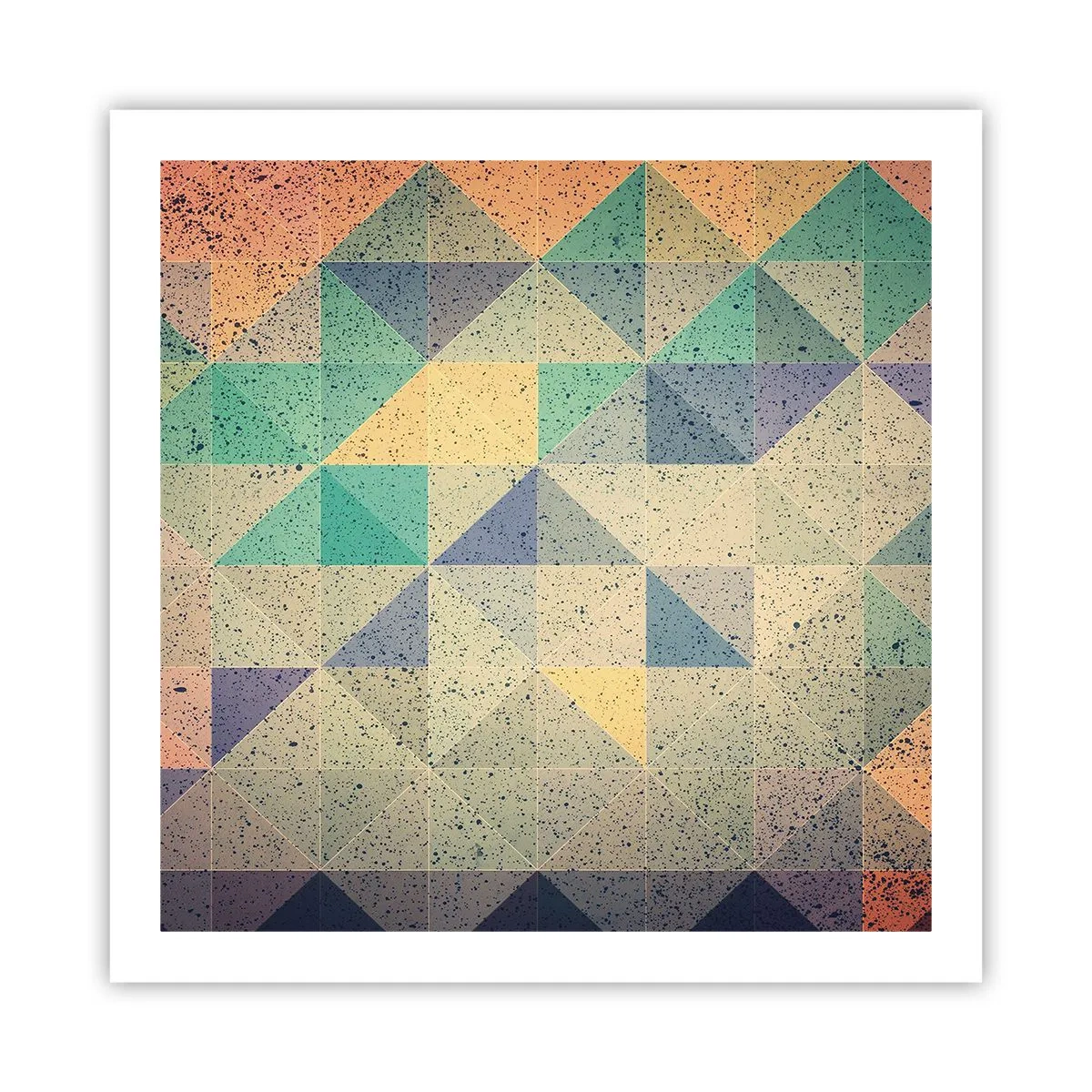 Affisch - Trianglarnas republik - 60x60 cm